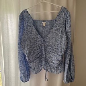 H&M floral blouse